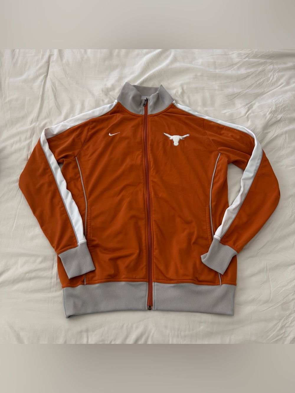 Nike X Texas Longhorn Lightweight Track Jacket size XL